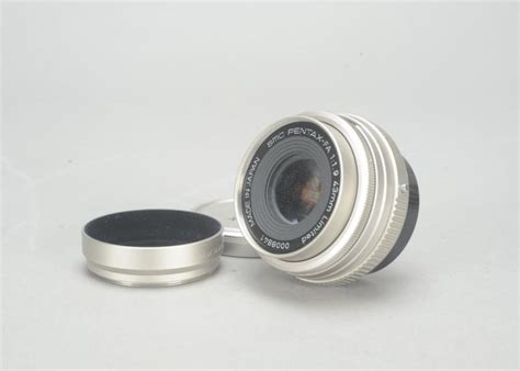 A Smc Pentax Fa 43mm F19 Limited Lens Matt Platinum Finish Serial