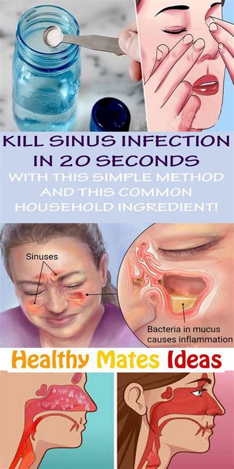 kill sinus infection in 20 seconds with this simple method and this common household ingredient