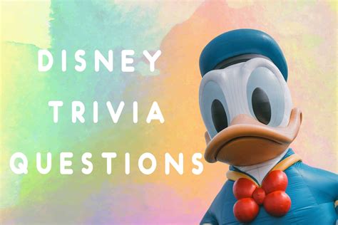 100 Best Disney Trivia Quiz Questions And Answers 2023