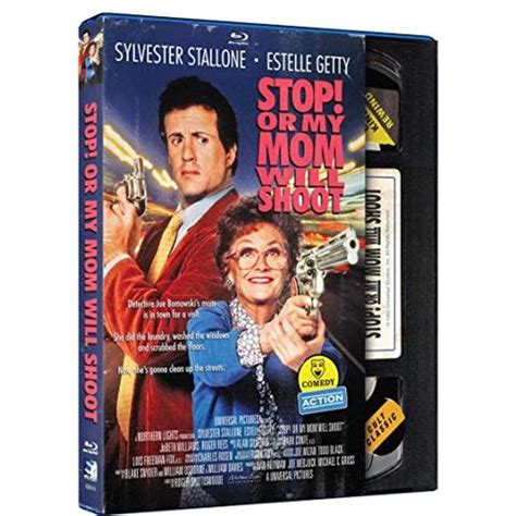 Stop Or My Mom Will Shoot 1992 Retro Vhs Packaging Brd The