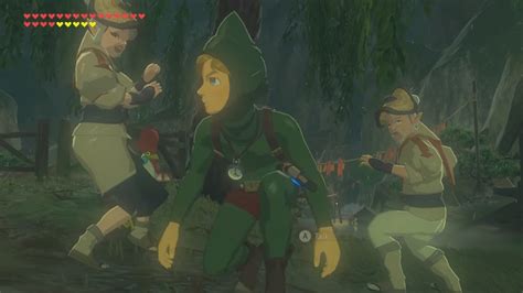 zelda breath of the wild s new tingle outfit strikes fear into villagers nintendo everything