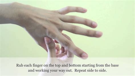Stress Relieving Self Hand Massage How To Relieve Stress Hand