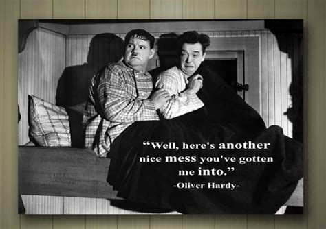 'you can lead a horse to water, but a pencil must be lead.' Details about LAUREL AND HARDY - QUOTE FRAMED CANVAS POSTER FINE & MESS SIZE A0 A1 A2 A3 A4 ...