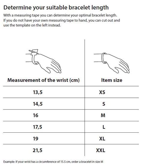 Update Wrist Sizes For Bracelets Latest Poppy