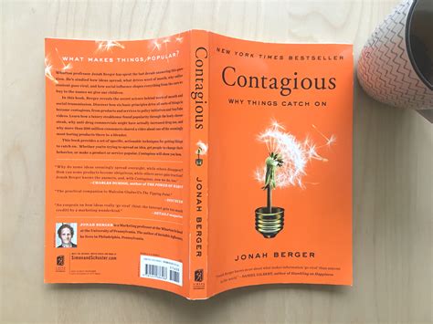 Book Review Contagious By Jonah Berger Take Risks Be Happy