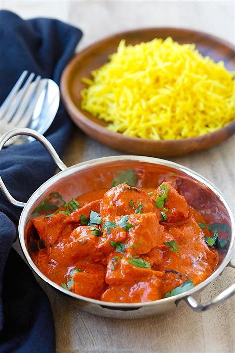 Tender chicken is marinated in spices and yogurt, then cooked in a tomato puree/passata with spices for a classic indian flavor. Chicken Tikka Masala | Easy Delicious Recipes