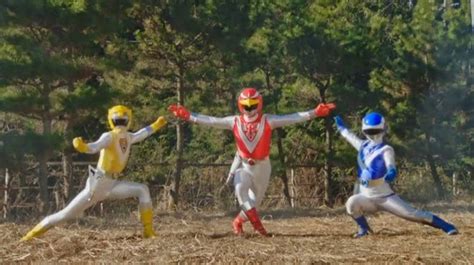 Super Sentai Starting Line Ups 19 Trio Tag Team B