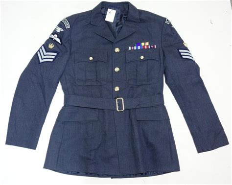 British Army Surplus Royal Air Force Raf Uniform Officer Jackets Blue Grey Surplus And Lost