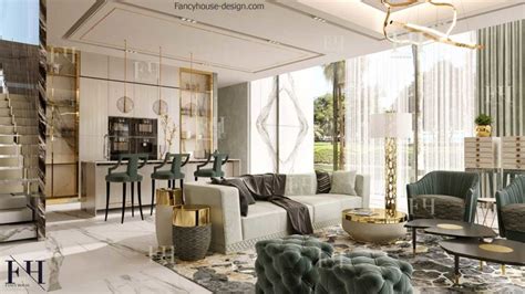 Luxury Modern Villa Interior Design In Dubai Uaefancy House Company
