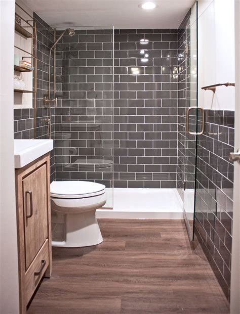 They're cool and fresh on bare feet, so the room is. Small Gray Bathroom Ideas: A Balance Between Style and ...