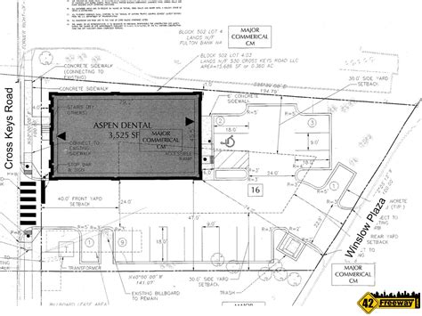 Aspen Dental Building Proposed for Cross Keys Winslow Township - 42 Freeway