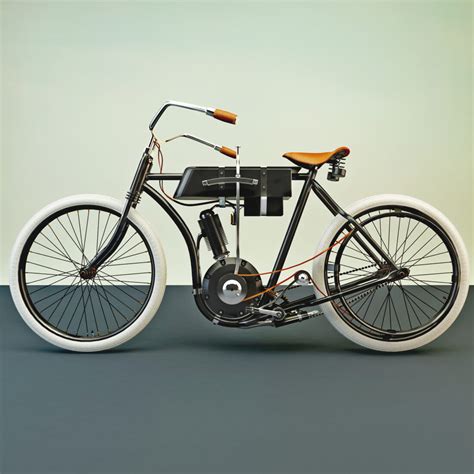 3d Model Harley Davidson 1908 Download By Vic Nguyen 3dziporg 3d