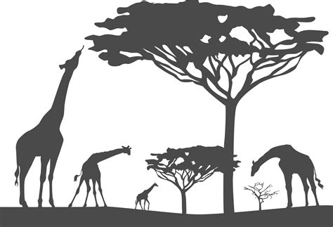 Safari Silhouette Clipart 10 Free Cliparts Download Images On