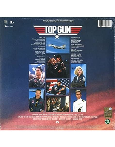 Various Top Gun Music From The Film 30th Anniversary Vinyl