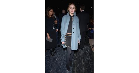 Olivia Palermo Celebrities Front Row At Paris Fashion Week Fall 2016