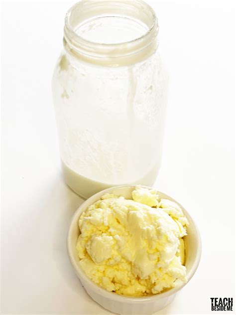 Kitchen Science Homemade Butter In A Jar Teach Beside Me