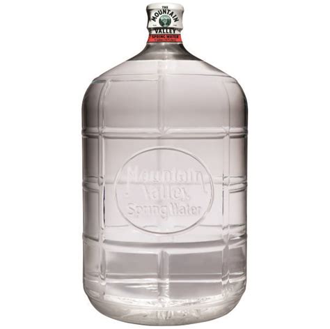 Mountain Valley Spring Water 5 Gallon Crystal Clear Bottled Water
