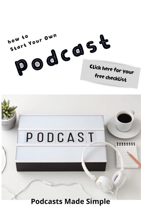 How To Start Your Own Podcast Free Podcast Launch Checklist Launch