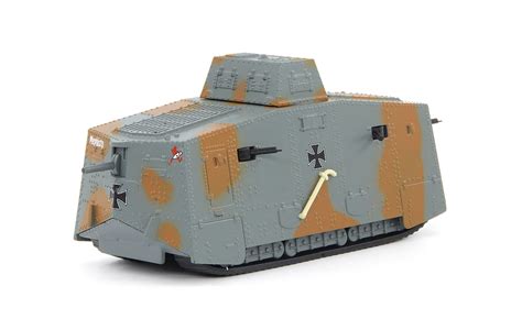 German A7v 172 Diecast Model Finished Tank 3r Ebay