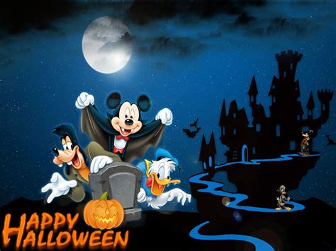 Disney Halloween Wallpaper Backgrounds Wallpapersafari