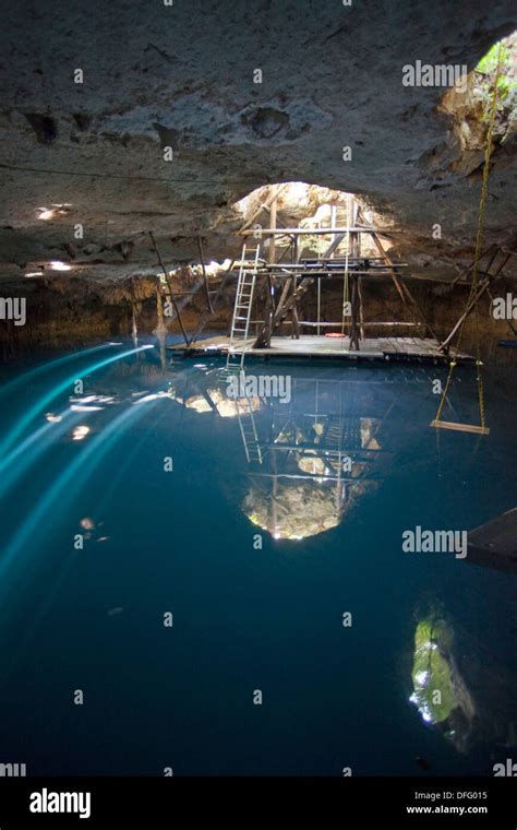 Cancun Cave Swimming