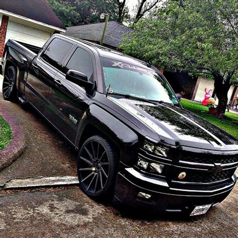 Image Result For Silverado 2015 Lowered Chevy Trucks Dropped Trucks