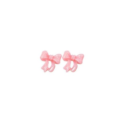 Mini Pink Ribbons Decoration Parts Set 260 Liked On Polyvore