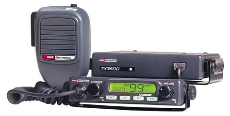 It operates through the following segments: GME TX3600 - Analog Two Way Radio - National Wireless