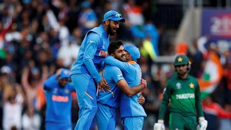 india vs pakistan world cup 2019 highlights rohit bowlers make it 7 0 for india against