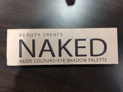 Naked Eyeshadow Nude Colours Kesehatan Kecantikan Rias Wajah Di My