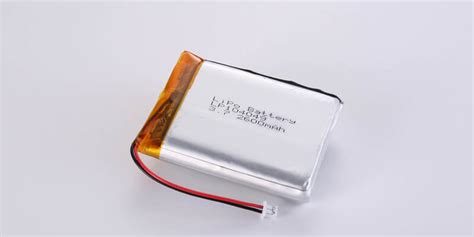 V Rechargeable Li Polymer Battery Lp Mah With Pcm And Jst