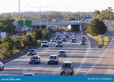 Busy Highway Stock Photo Image Of Motion Hour Rush 31461126