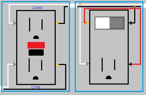 Electrical How To Wire A Gfci Receptacle And A Combination Switch