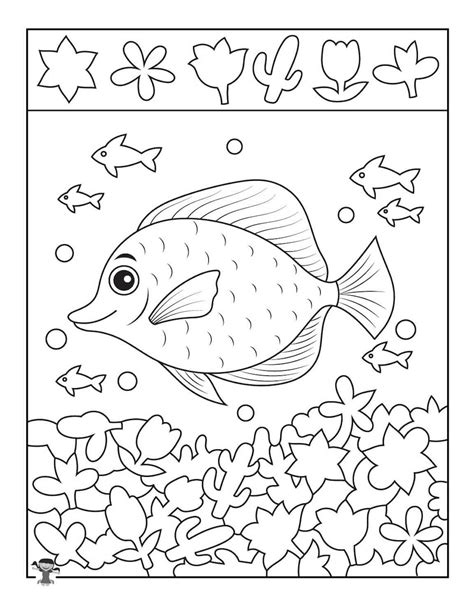 Pescado Dulce Para Colorear Imprimir E Dibujar Dibujos Colorearcom