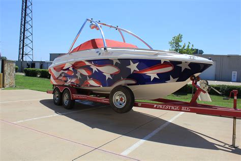 Patriotic Boat Wrap Boat Wraps Boat Boat Restoration