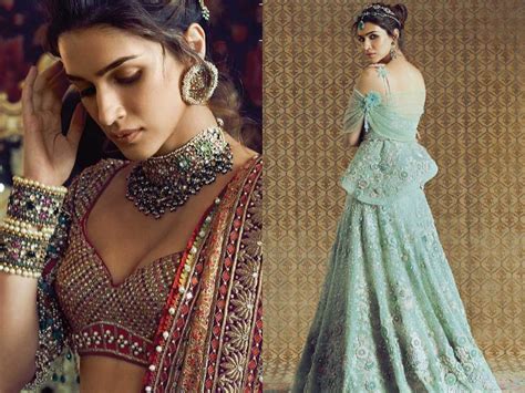 You Cant Miss Kriti Sanons Hot Bridal Looks Times Of India