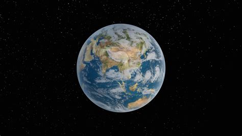 3d Model Game Ready Planet Earth Cgtrader