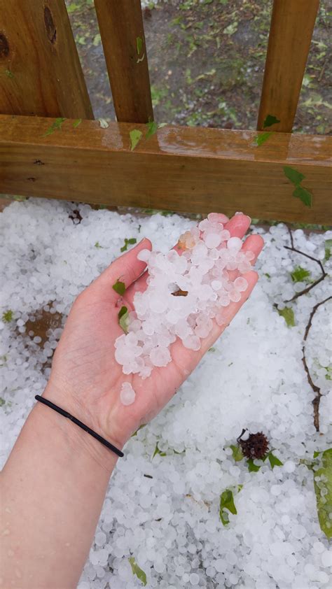 Photo Gallery Severe Storms Bring Hail To Central Virginia Wric Abc