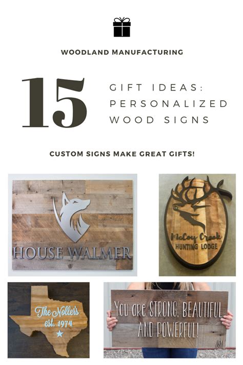 Personalized Wood Signs Design Ideas Woodland Articles Personalized