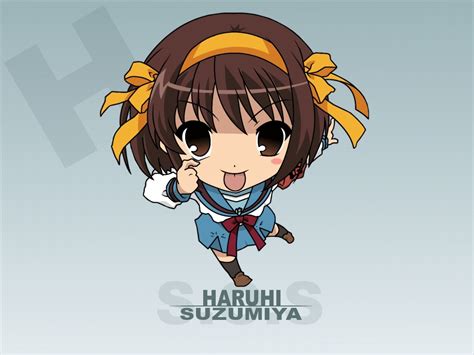 Chibi Suzumiya Haruhi Suzumiya Haruhi No Yuutsu