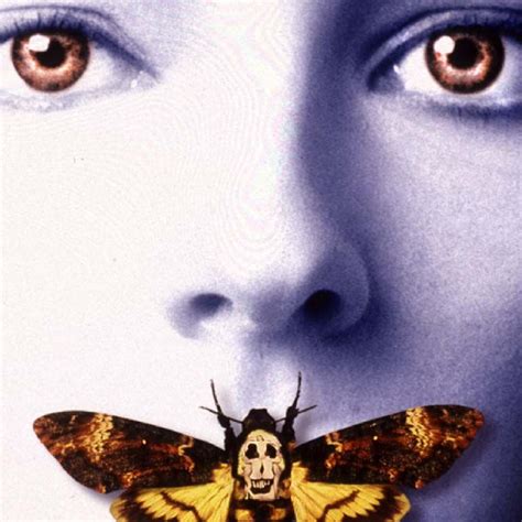 Close Up Of The Silence Of The Lambs Poster Check Out The Detail Of