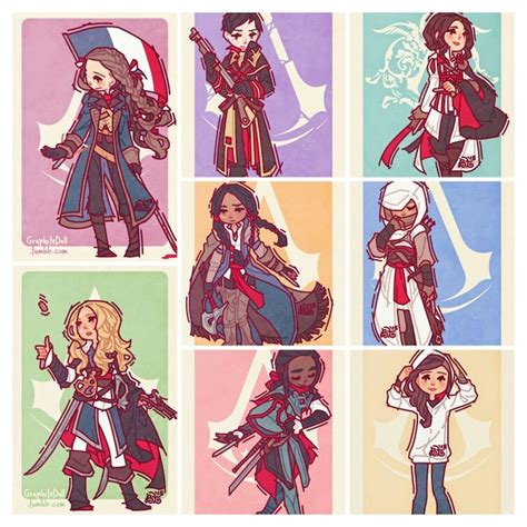 Rule 63 Assassins By Graphitedoll Assassins Creed Assassins Creed Assassins Creed Game