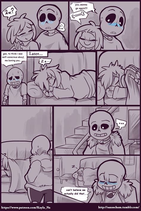 Rule 34 After Sex Clothed Clothing Comic Female Female Frisk Female Human Frisk Human Kayla Na