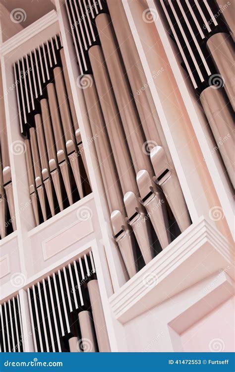 Church Organ Pipes Stock Image Image Of Metal Arts 41472553