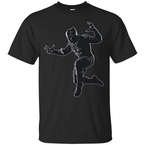 Panthers Strike Black Panther Cotton T Shirt