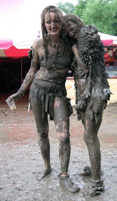 Muddy Girls Dirty Girls At Glastonbury 2007 A Photo On Flickriver