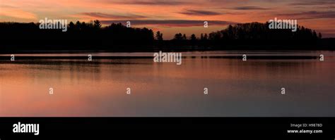 Sunrise Over A Lake Hi Res Stock Photography And Images Alamy