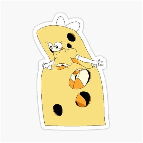 Pizza Tower Cheese Topping Waifu Sticker For Sale By Darkmysteryman