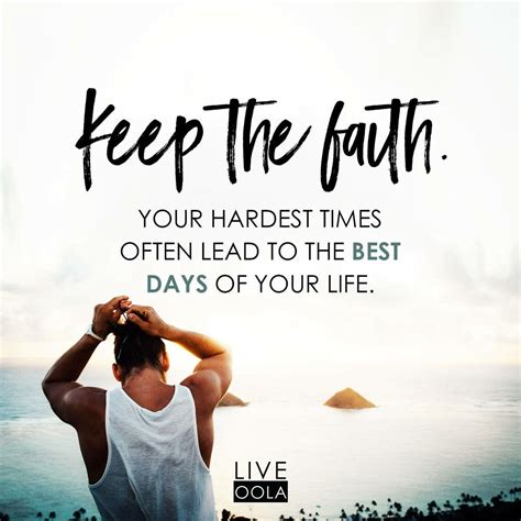 Keeping The Faith Quotes Inspiration
