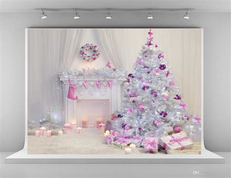 2019 White Christmas Photo Studio Backgrounds 7x5ft Indoor